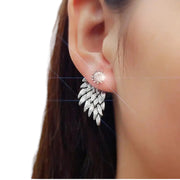 Angel Wings Double sided earrings - Beautiful Jewellery