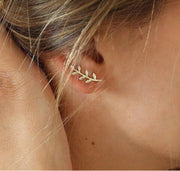 Leaf Stud Earrings - Beautiful Jewellery