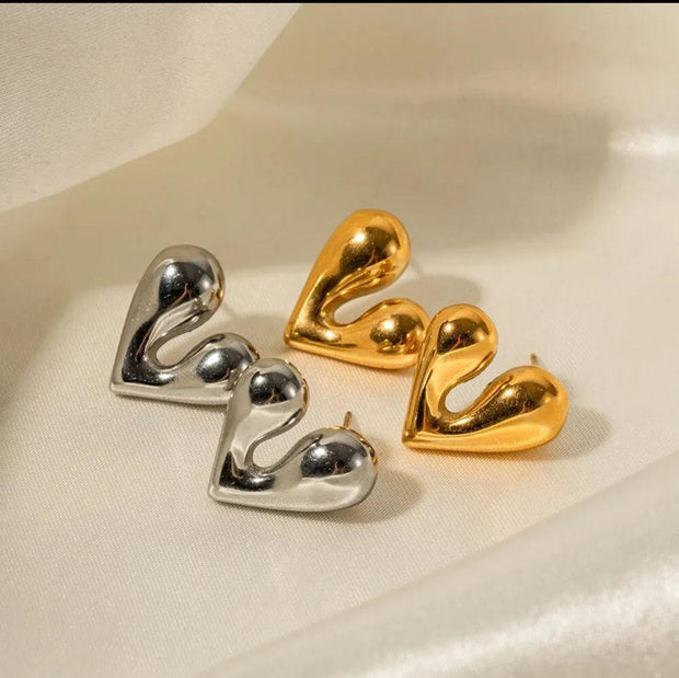 Heart Earrings - Beautiful Jewellery