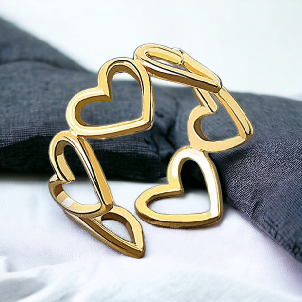Love Heart Ring - Beautiful Jewellery
