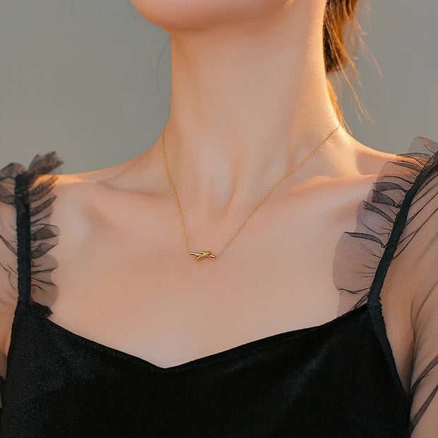 Knot Pendant Necklace - Beautiful Jewellery
