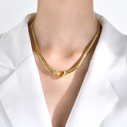 Heart Link Chain - Beautiful Jewellery