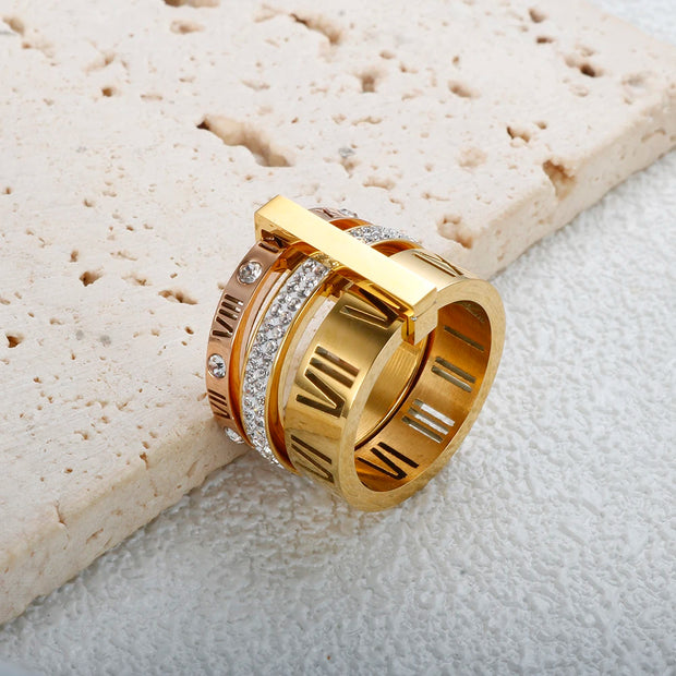 Roman numeral Ring - Beautiful Jewellery