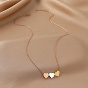 3 Hearts necklace - Beautiful Jewellery