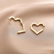 Cute Heart Hoops - Beautiful Jewellery