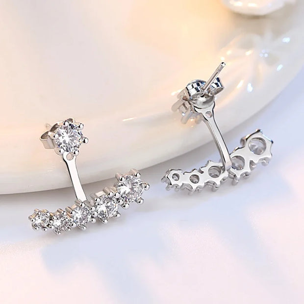 Double sided Stud Earrings - Beautiful Jewellery
