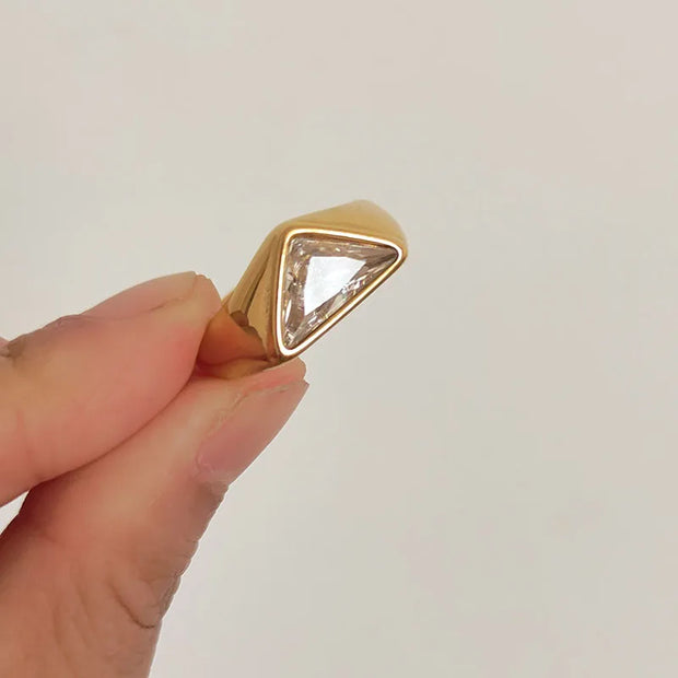 Triangle Ring - Beautiful Jewellery