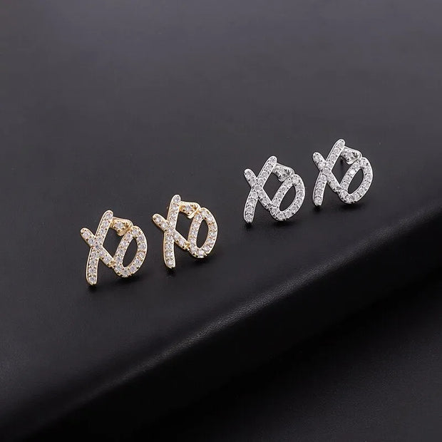 XO Stud Earrings - Beautiful Jewellery