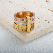 Roman numeral Ring - Beautiful Jewellery