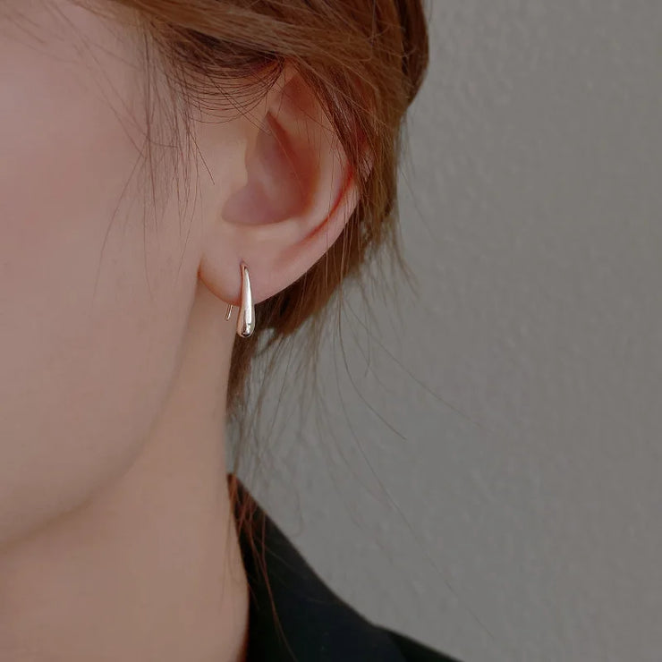 Water drop earrings