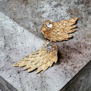 Angel Wings Double sided earrings