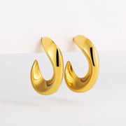 Twisted Hoop Earrings