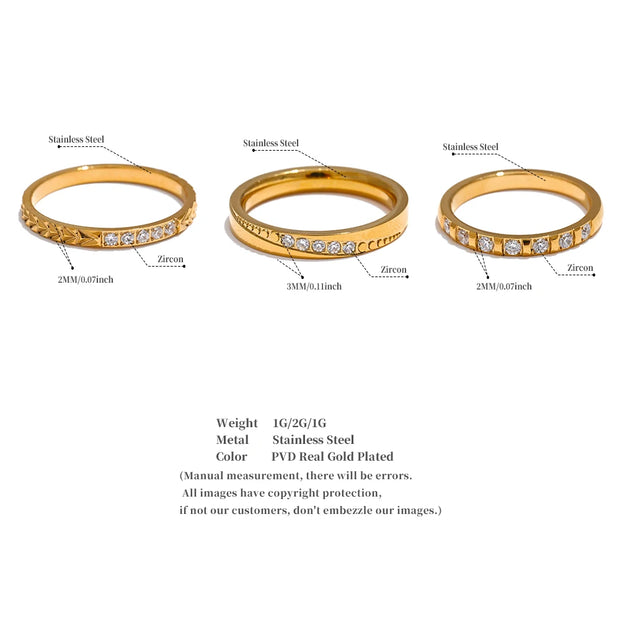 Stackable rings