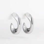 Twisted Hoop Earrings