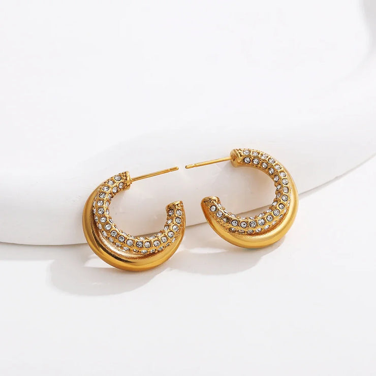 Karen hoop earrings