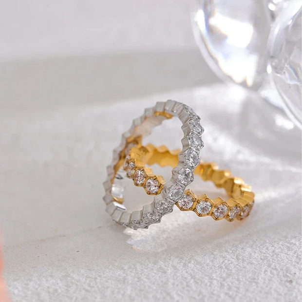 Crystal Stacking Ring