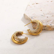 Karen hoop earrings