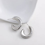 Twisted Hoop Earrings